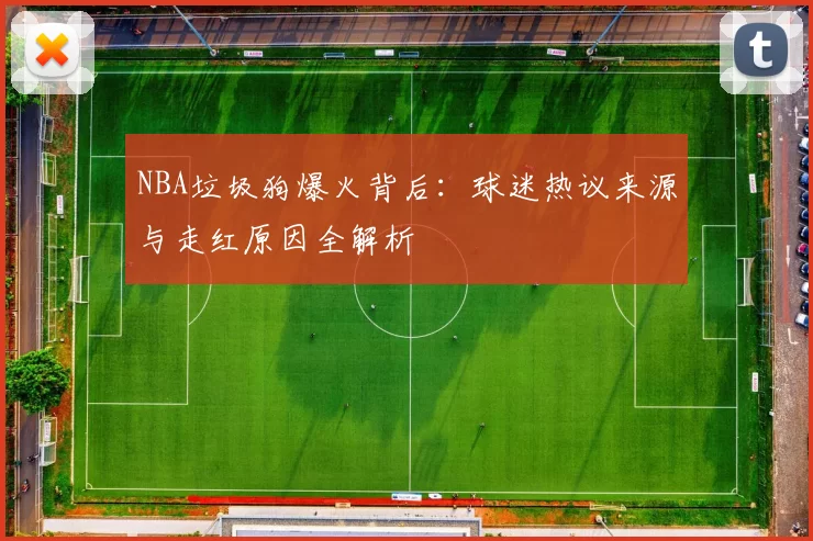 NBA垃圾狗爆火背后：球迷热议来源与走红原因全解析